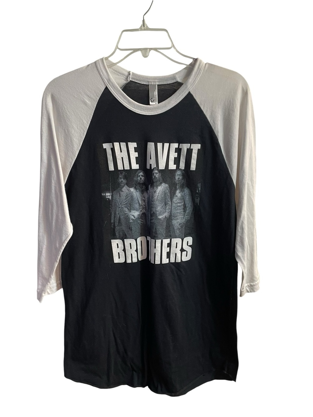 The Avett Brothers 2013 Fall Tour Band Tee Indie Folk Concert Raglan Shirt M